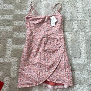 Abercrombie Floral Wrap Dress size SMALL NWT